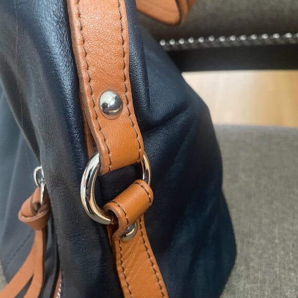 Anna Morellini Italian Leather Shoulder Bag - Picture 6 of 11